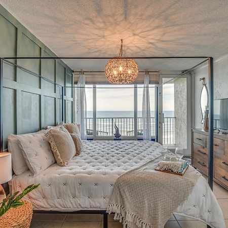 Top-Floor Beach Condo With 2 Oceanfront Balconies! Daytona Beach Exteriör bild