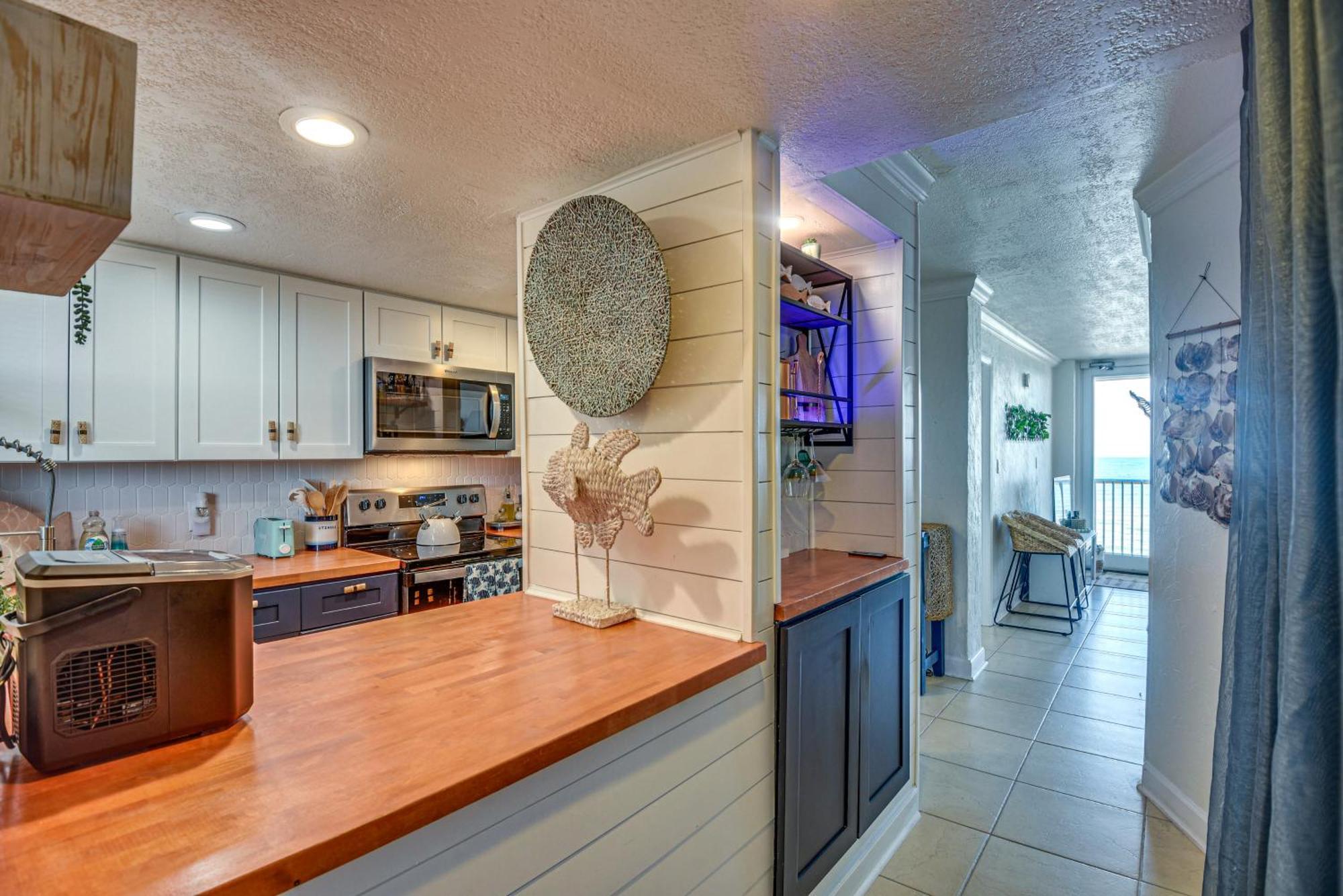 Top-Floor Beach Condo With 2 Oceanfront Balconies! Daytona Beach Exteriör bild